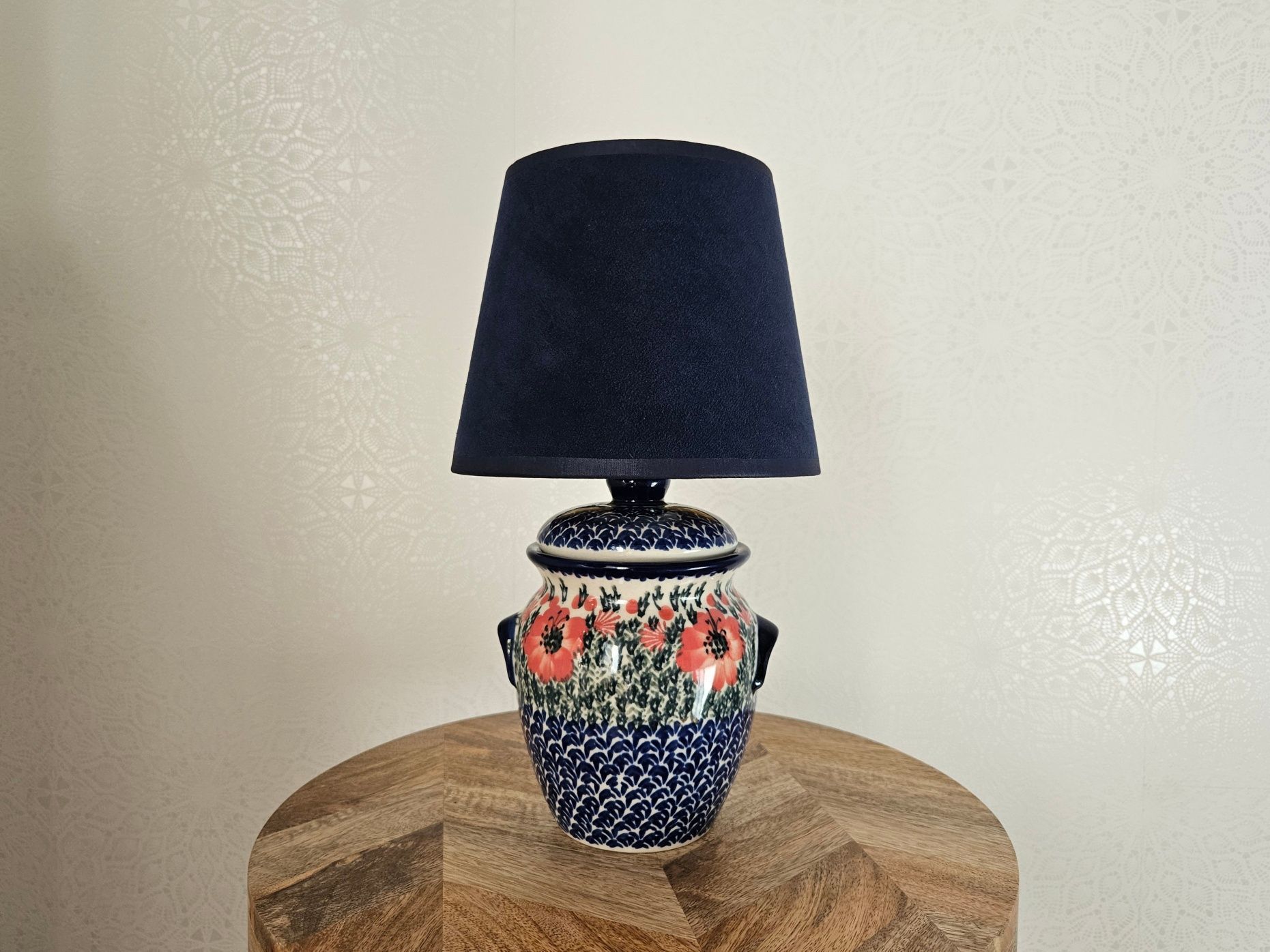 Lampa ceramiczna Bolesławiec