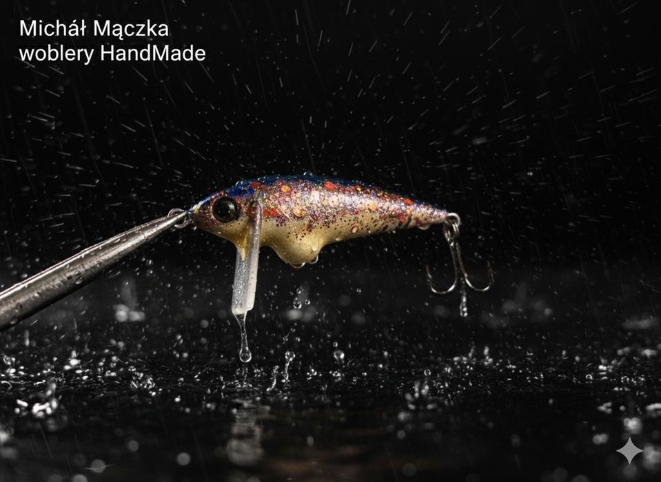 Woblery pstrągowe mączka Michał handmade