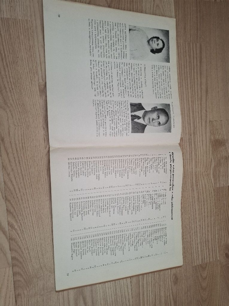 Stara, książka,biuletyn z okazji 25 lat drukarni w Wałbrzych