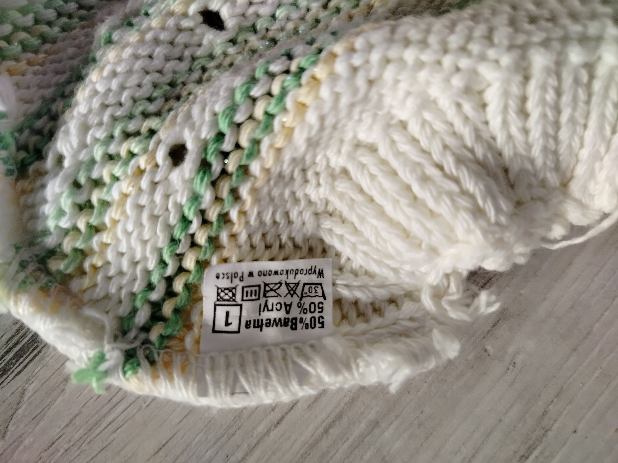 Czapka wiosenna dla dziewczynki