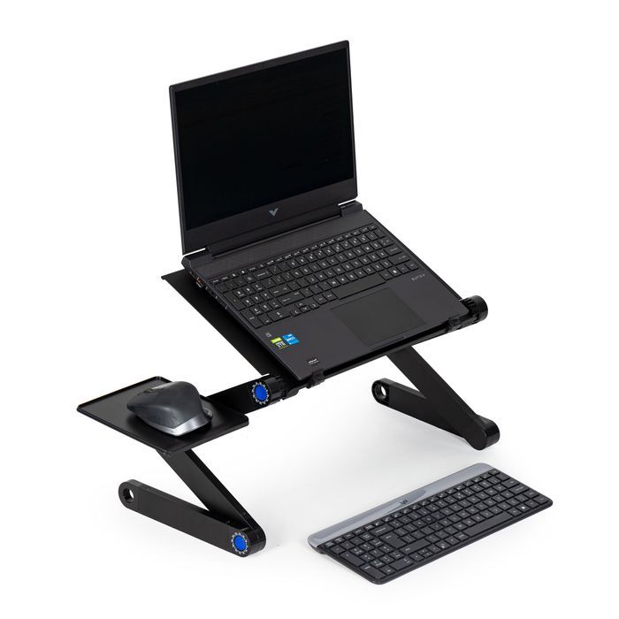 Podstawka Stolik Stojak Pod Laptop Aluminiowy Składany Z Regulacją 2
