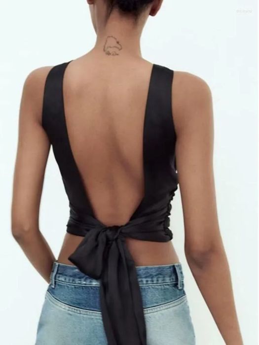 Літній топ з бантом ZARA