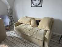 Sofa dwuosobowa z funkcją spania tylko dziś