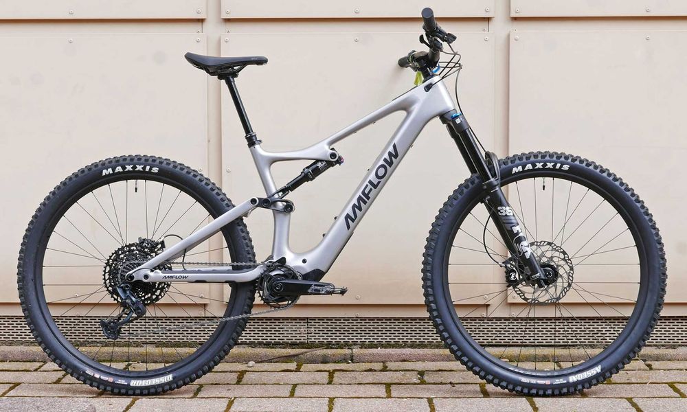 Новий без пробігу електровелосипед двопідвіс Amflow PL Carbon (800Wh)