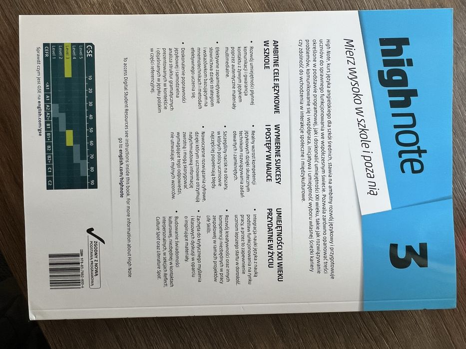 High Note 3 Student's Book Podręcznik