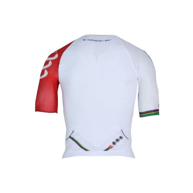 Компресійна термофутболка Compressport Pro Racing Triathlon. Роз. S/М