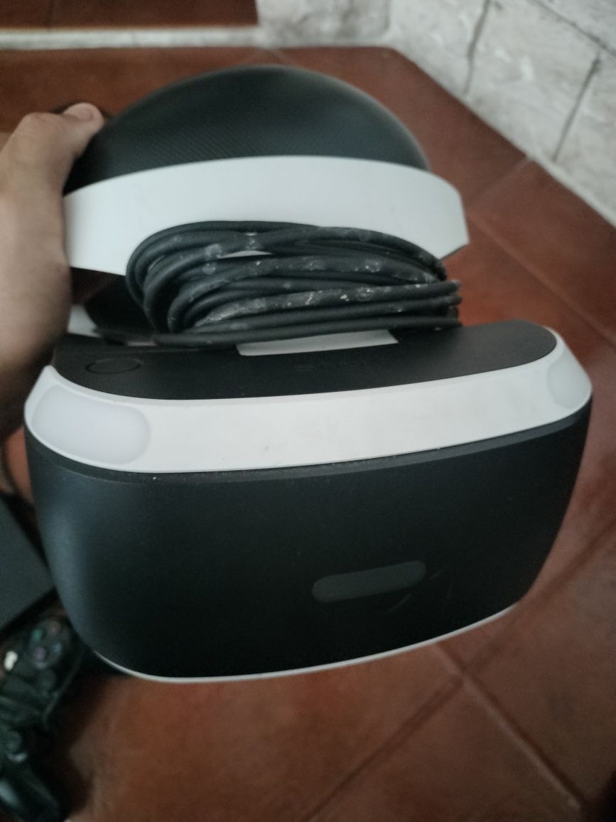 Ps4 com vários acessórios