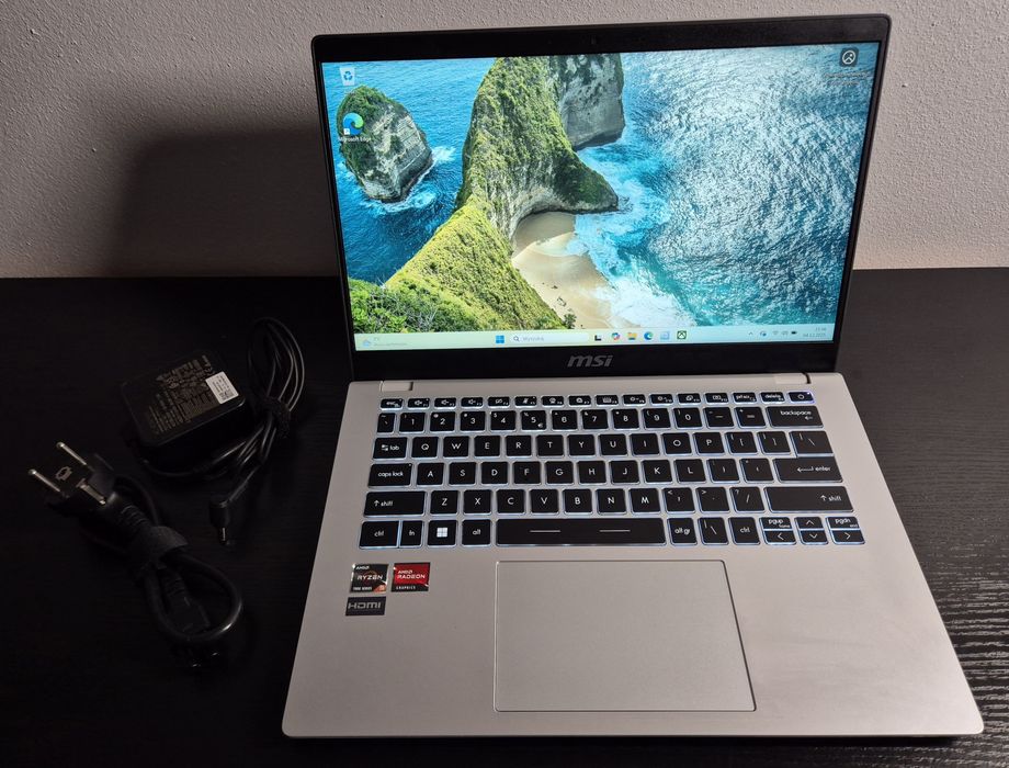 Laptop MSI 14, Ryzen 7530u, 16GB RAM, 512 SSD, Win11