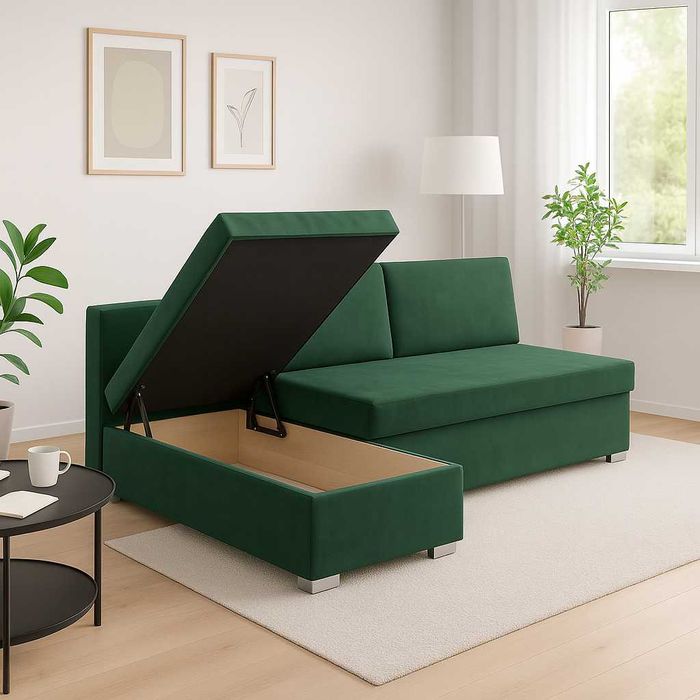 Narożnik Z Funkcją Spania rogówka Okazja Dostawa Tylko 799zł PRODUCENT