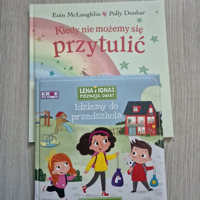 Kiedy nie możemy się przytulić i idziemy do przedszkola lena i ignaś