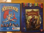 Pinokio, Kroniki Spiderwick dvd + asterixy