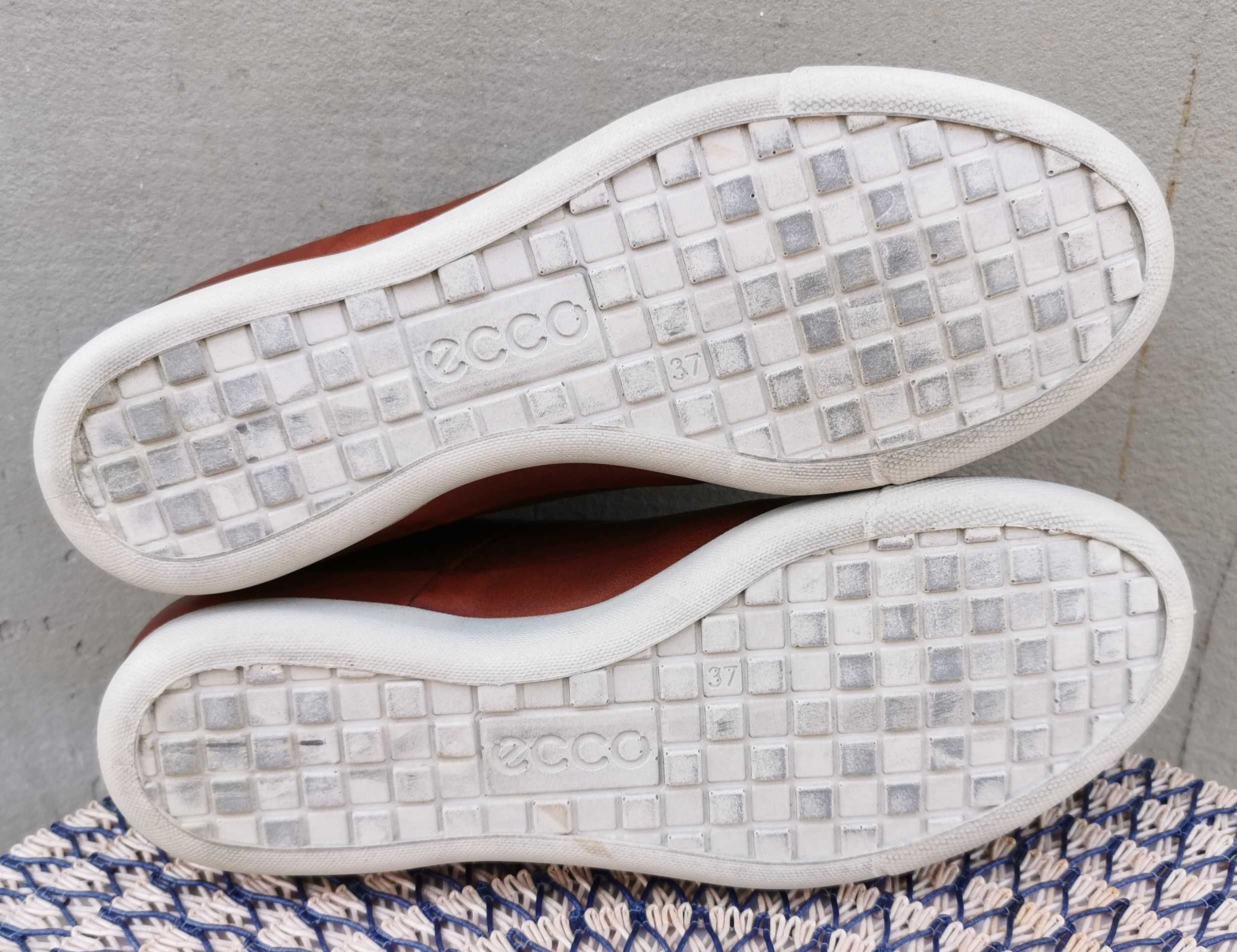Шкіряні черевики кросівки Ecco DAMARA 37 р Оригінал