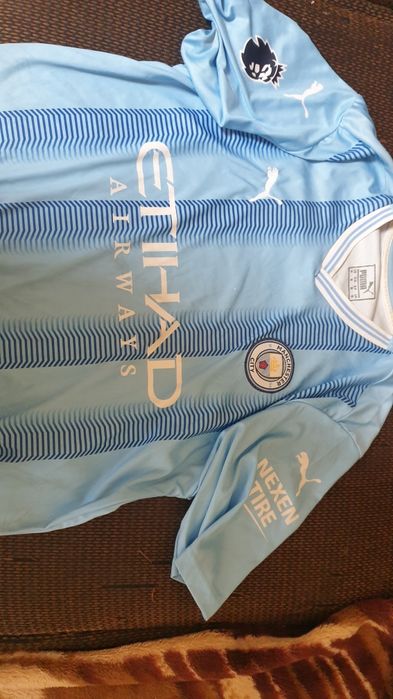 Футбольная футболка Manchester City Haaland