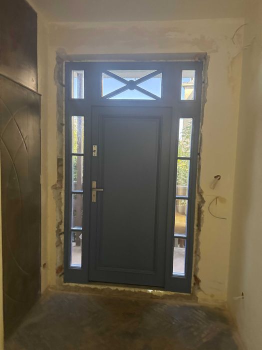 Drzwi  zewnętrzne drewniane dębowe dostawa GRATIS czyste powietrze