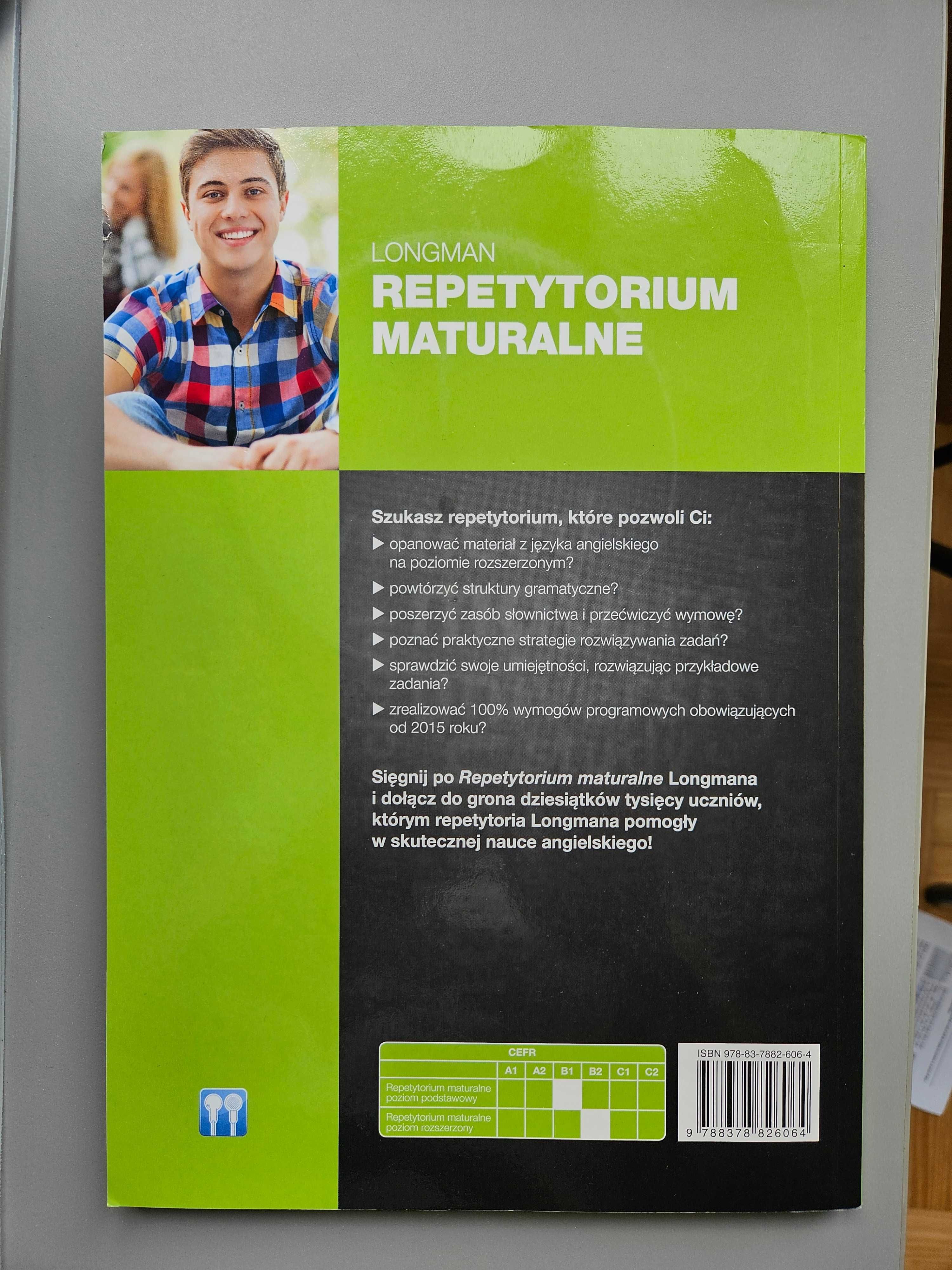 Repertorium maturalne z języka angielskiego Longman + testy
