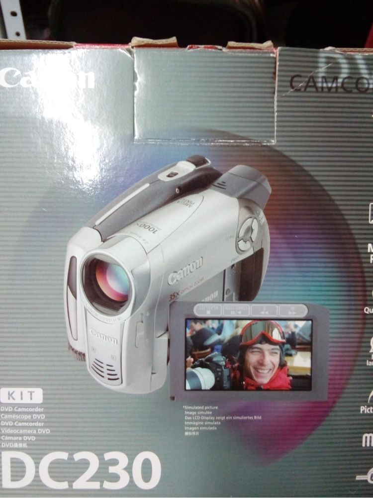 Camera filmar canon DC230