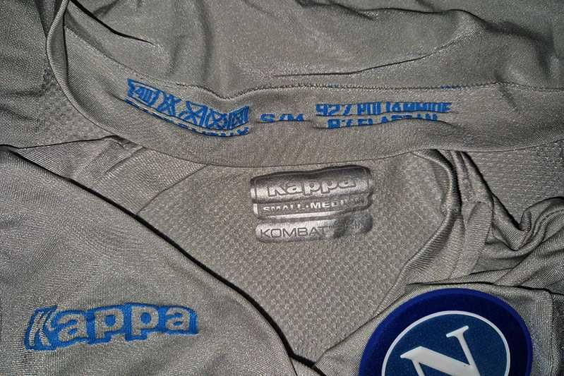 SSC Napoli Kappa GArA Kombat 2016-17 Fourth European Shirt size S-M