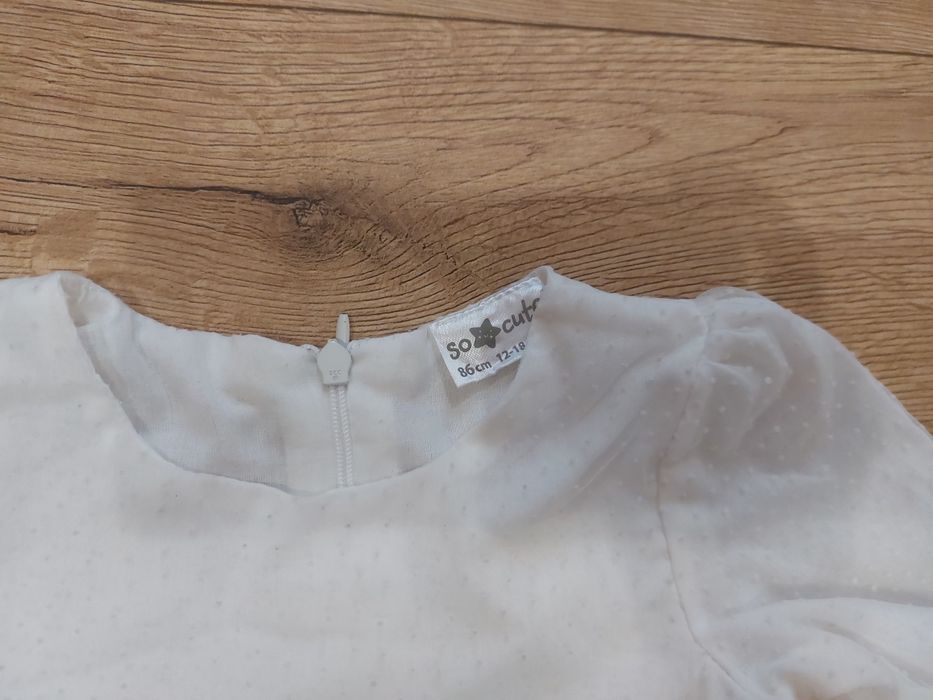 Sukienka na chrzest rozmiar 86