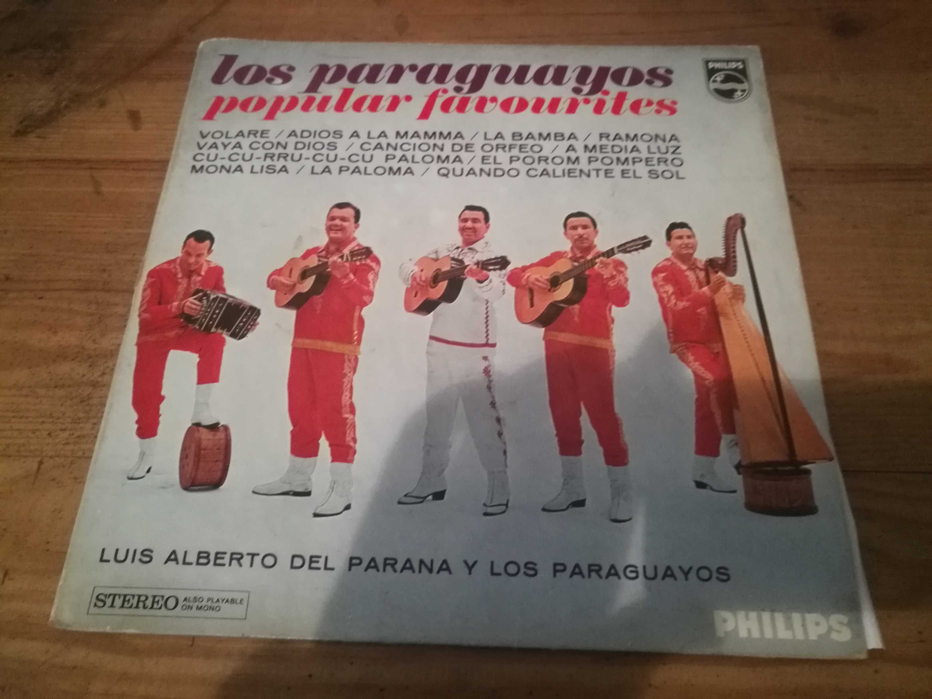 Luis Alberto Del Parana Y Los Paraguyaos - Popular Favourites LP