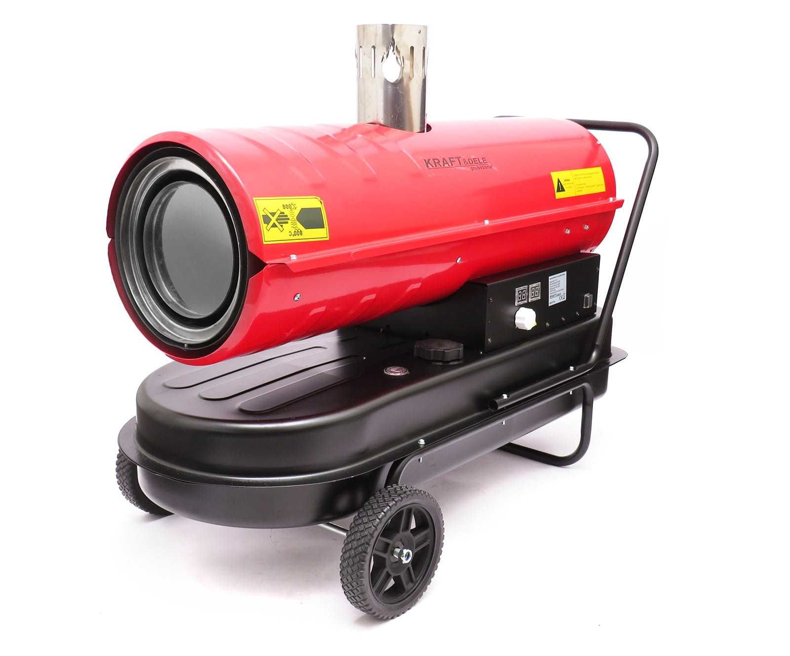 KRAFT&DELE Nagrzewnica Olejowa 40kw Z Termostatem Lcd Komin KD11714