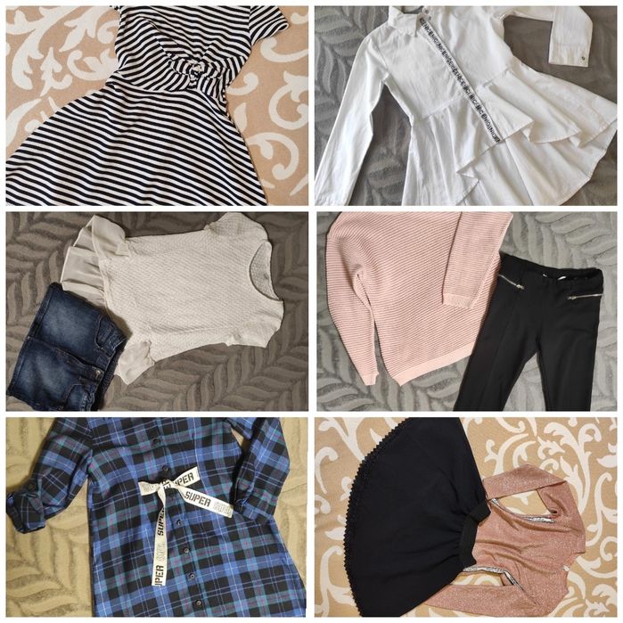 Продам шкільну блузу,сукню,платье,спідницю,светр,штани,лосини на 7-8-9