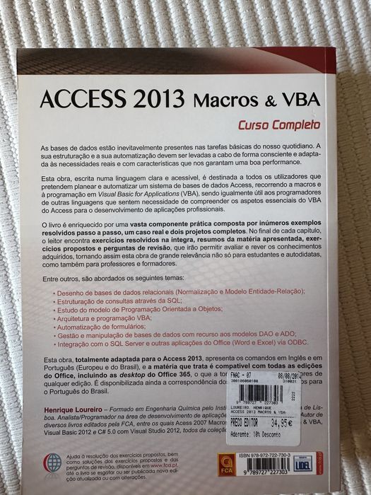 Livro Access 2013