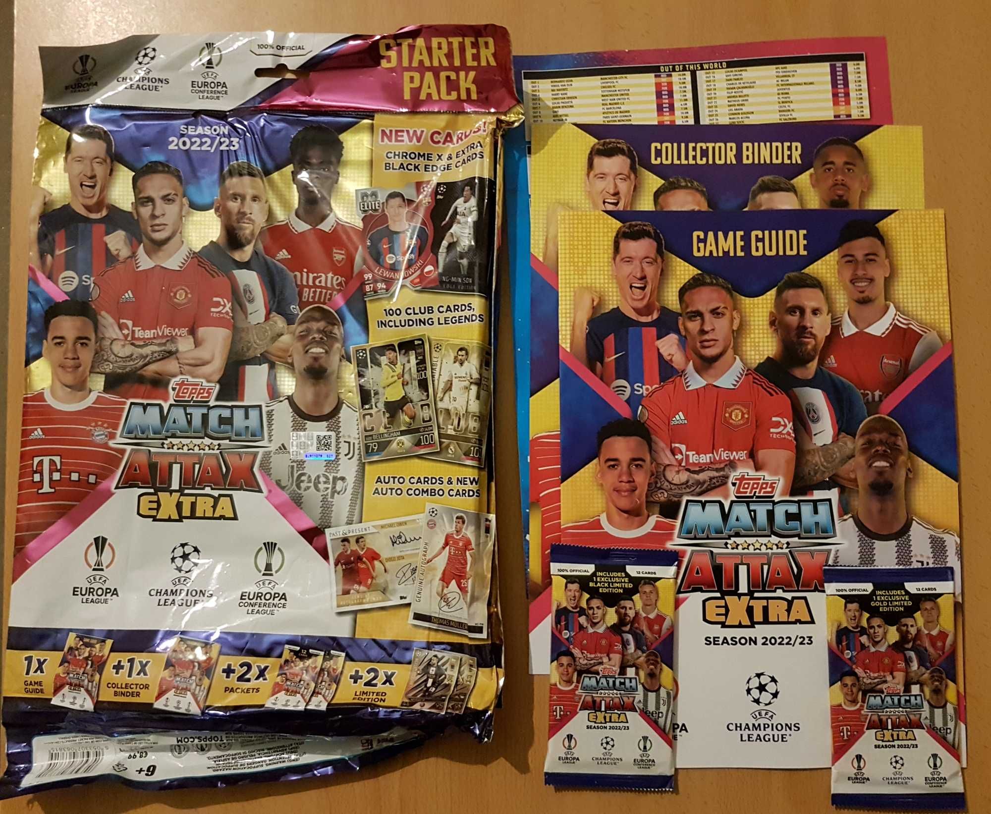 Starter Pack Topps Match Attax Season 2022/23