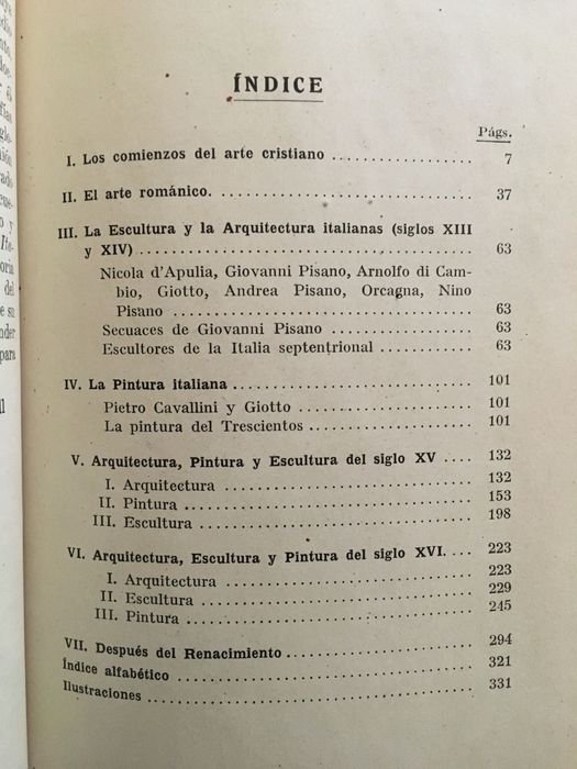 Arte Italiano / Historia de los Estilos Artísticos