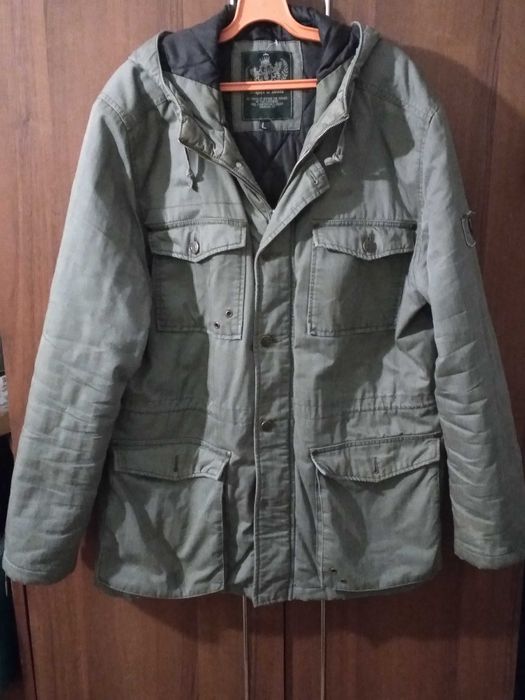 Куртка зимова чоловіча натуральна аутентік