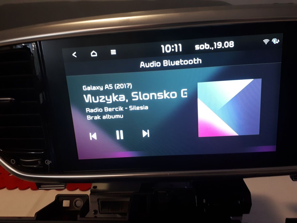 Kia Sportage 4 radio nawigacja /panel sterowania klimatyzacją i radiem