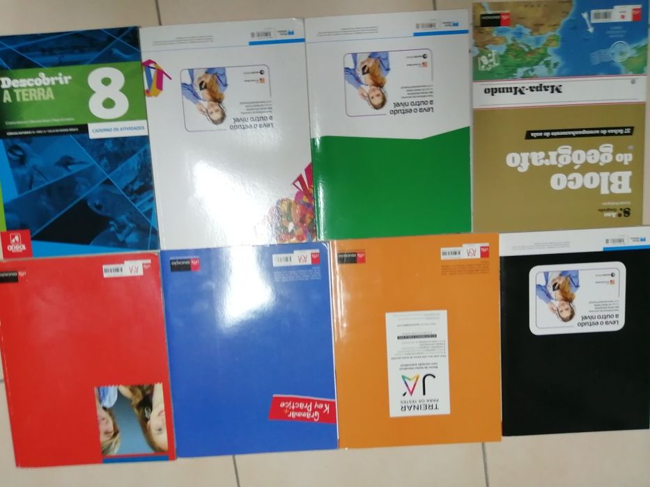 Livros de  Fichas 8°Ano