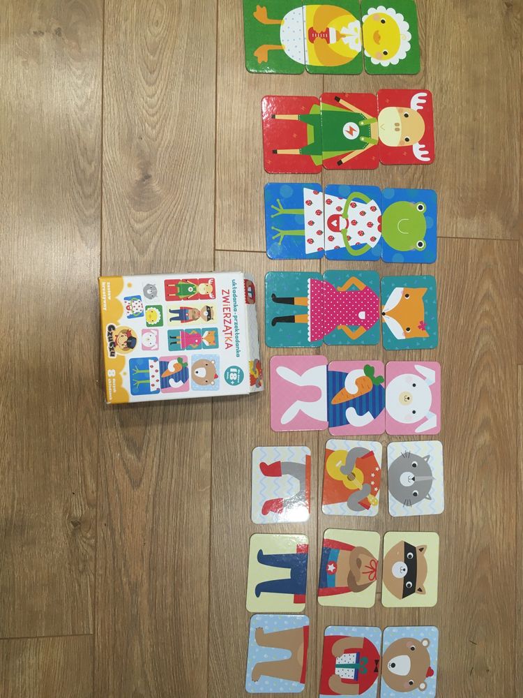 Czuczu zwierzatka puzzle ukladanka przekladanka zwierzatka czu czu 18+