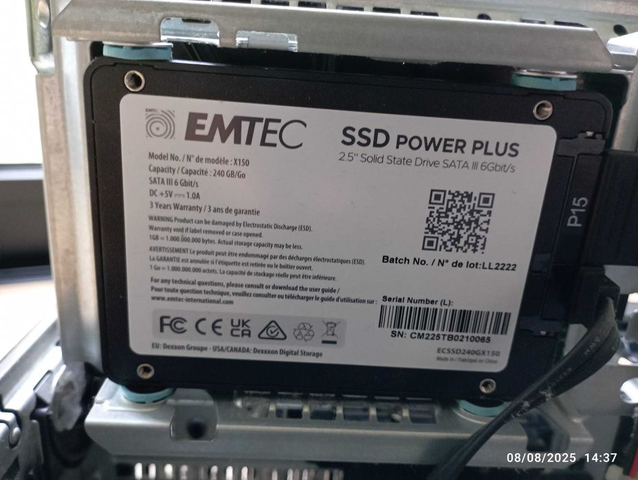 Computador HP Elitedesk 705 G1 C/ placa Gráfica Nvidia Geforce GT 1030