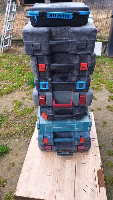 Skrzynki walizki po elektronarzędziach