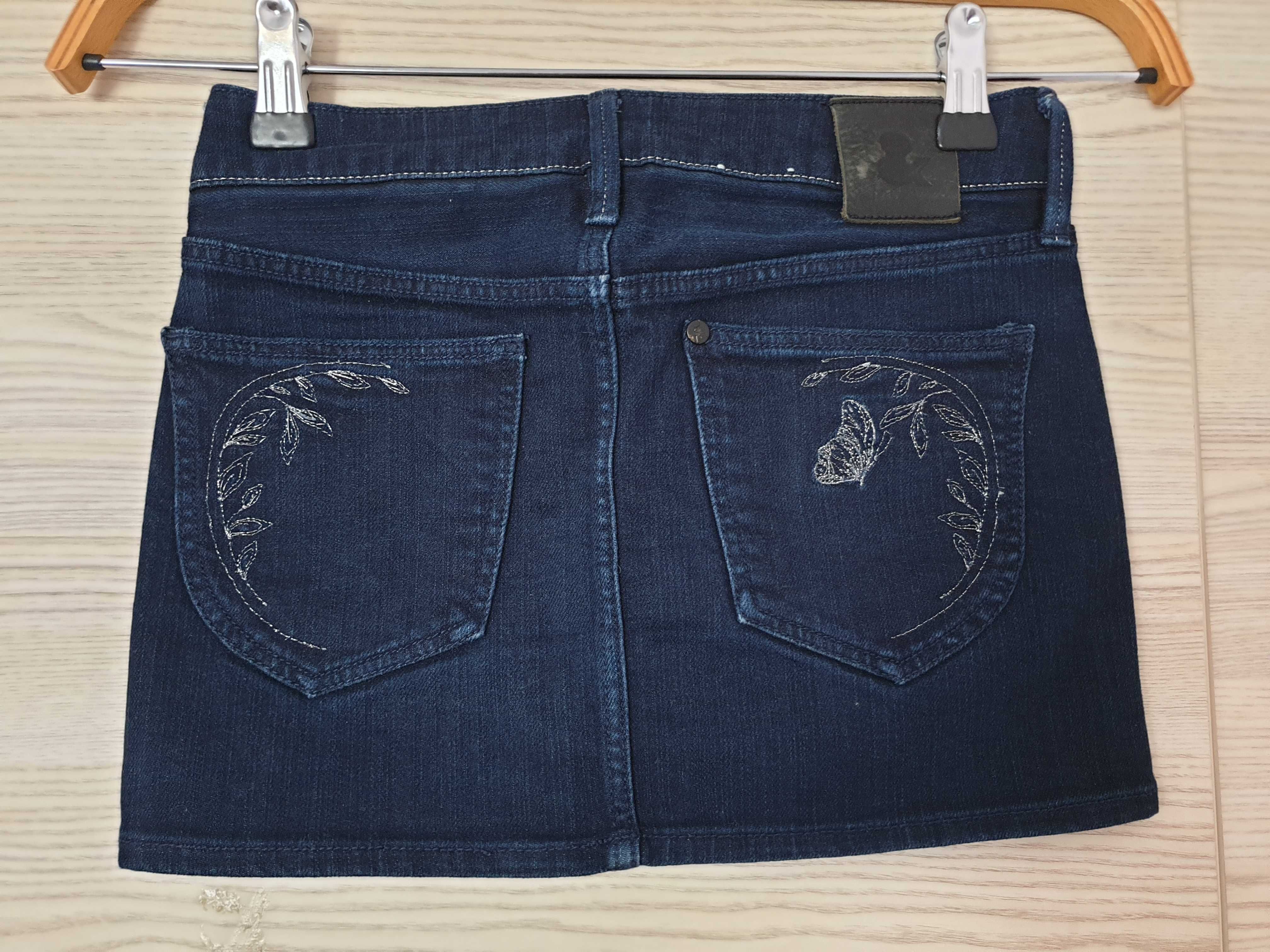 r 140 Spódniczka jeansowa bdb H&M