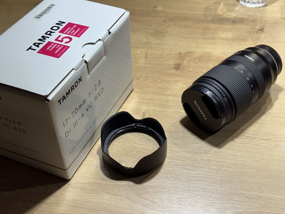 Obiektyw Tamron 17-70mm f2.8 do Fuji Di III-A VC RXD. Stan Top!