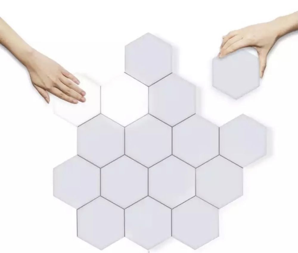 Lâmpadas de led de parede com sensor de toque