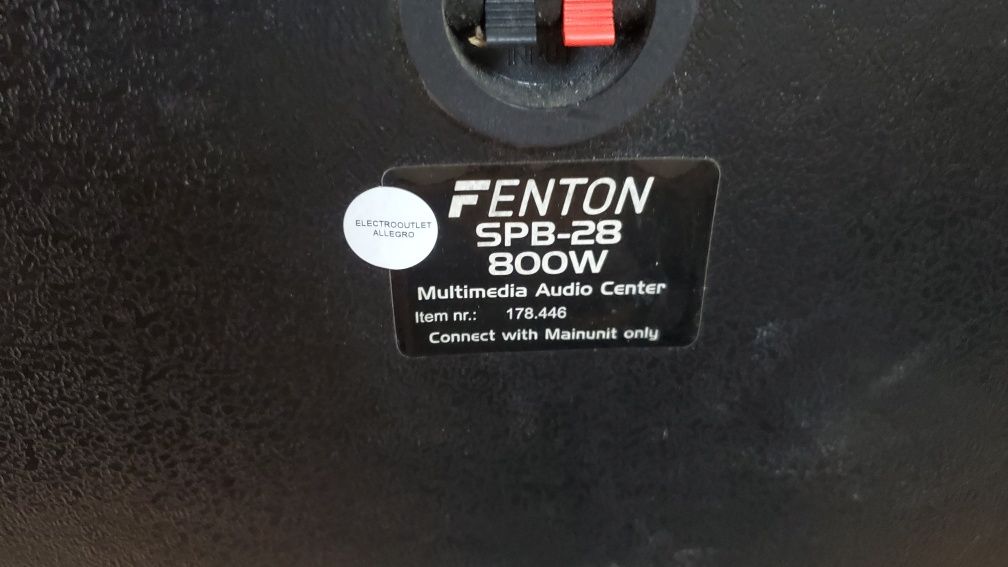 Kolumny głośniki FENTON 800W SPB-28