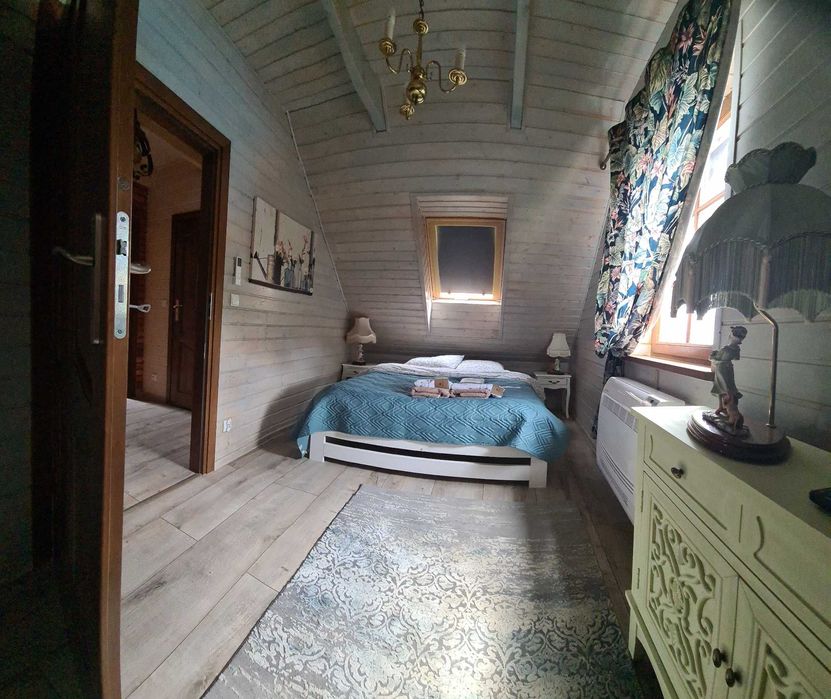 Domek ,posesja  na wyłączność na Kaszubach+ basen, bania, sauna