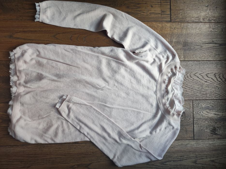 Cienki sweter mohito xs róż pudrowy