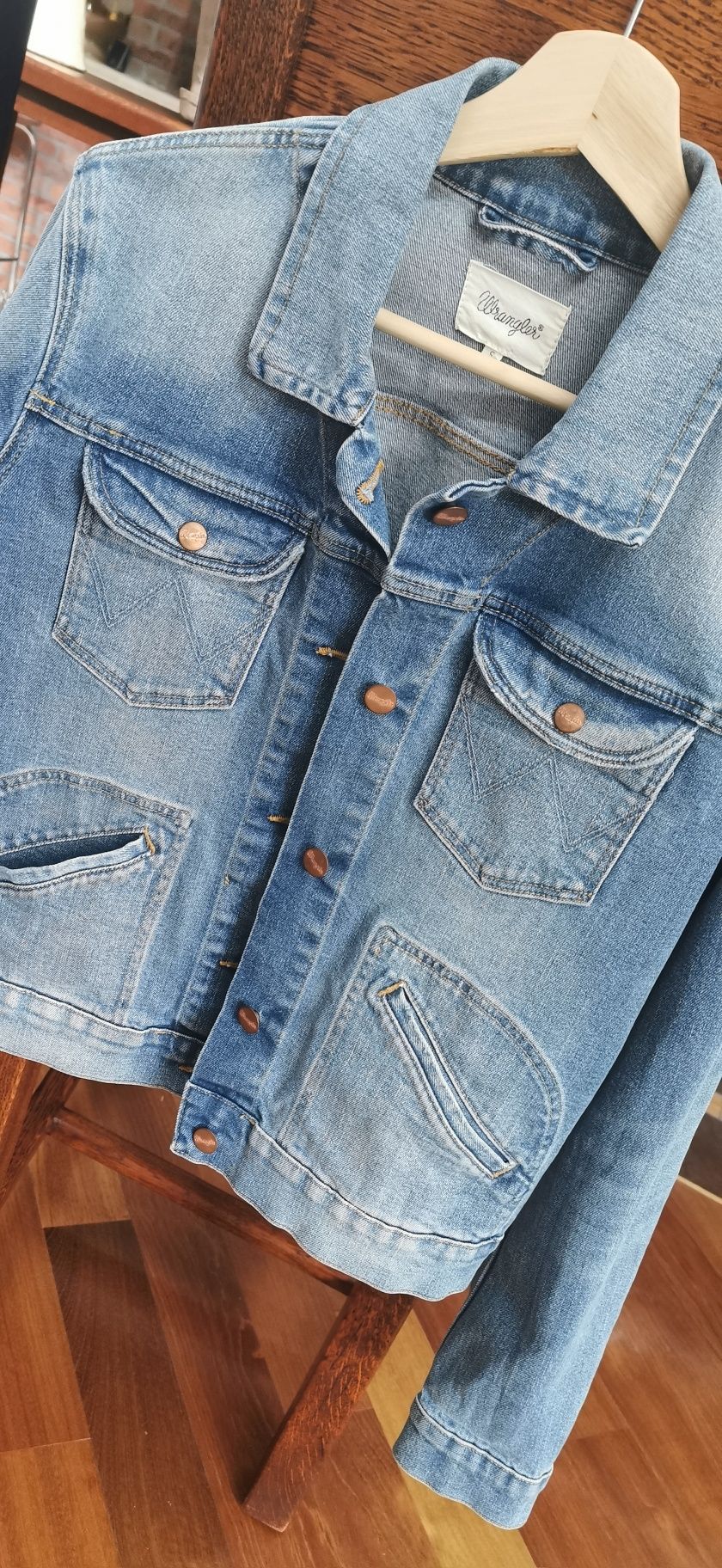 Kurtka jeansowa Wrangler regular fit roz. S