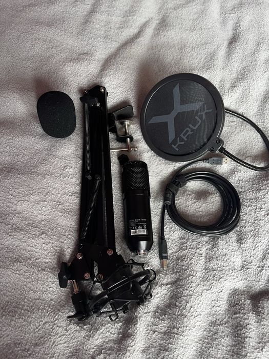 Mikrofon – zestaw do streamingu / nagrań