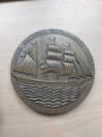 Medalha antiga banco BNU centenario rally