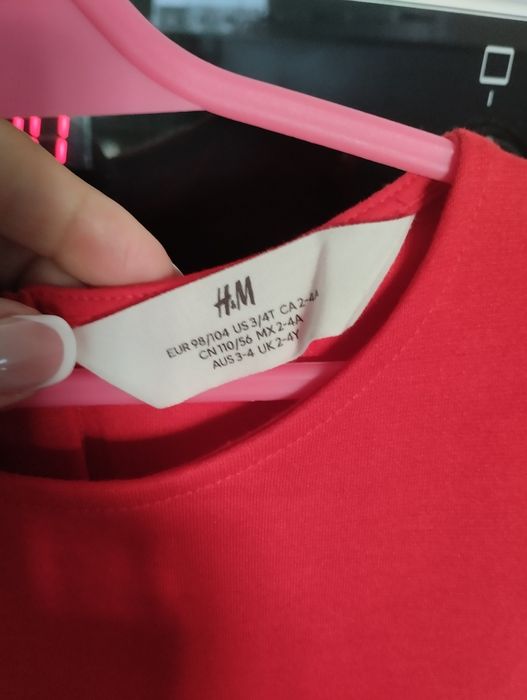 Sukienka dla dziewczynki 2-4 latka