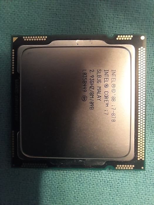 Procesor Intel I7 870