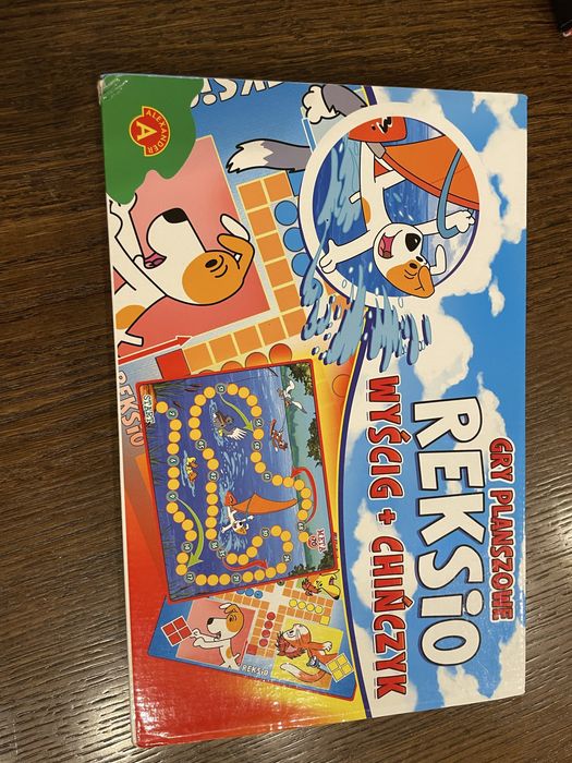 Reksio wyścig + chińczyk