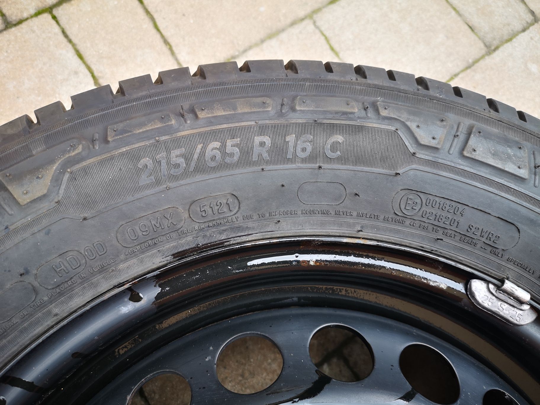 Sprzedam Koła 215/65 R16C vw t5.