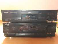 Deck magnetofon Philips DCC 730 + Amplituner Philips FR 751