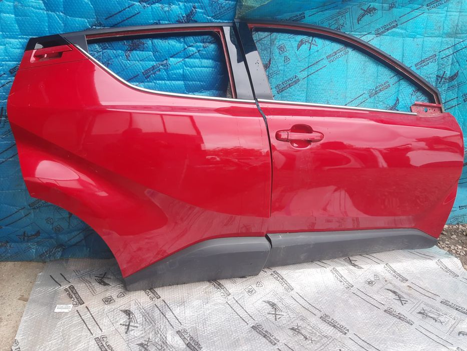 Drzwi przednie przod tylne tyl prawe TOYOTA CHR C-HR kolor 3U5