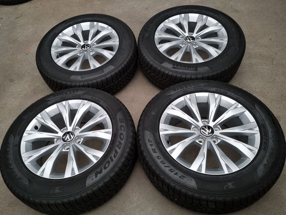 Koła Zimowe Alu 17" VW Tiguan II 2 5x112 SuperStan 2023r. Oryginalne